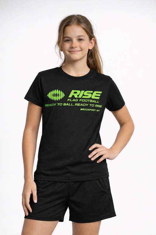 RISE Youth Tee-Green