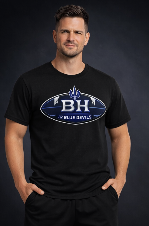 BH Jr Blue Devils Adult T-Shirt