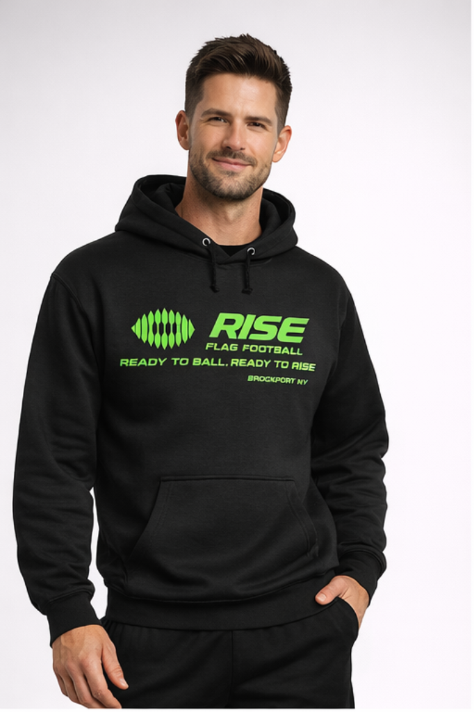 RISE Adult Hoodie-Green