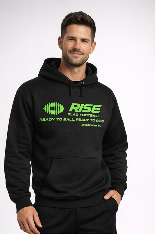 RISE Adult Hoodie-Green