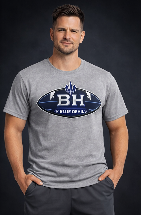 BH Jr Blue Devils Adult T-Shirt