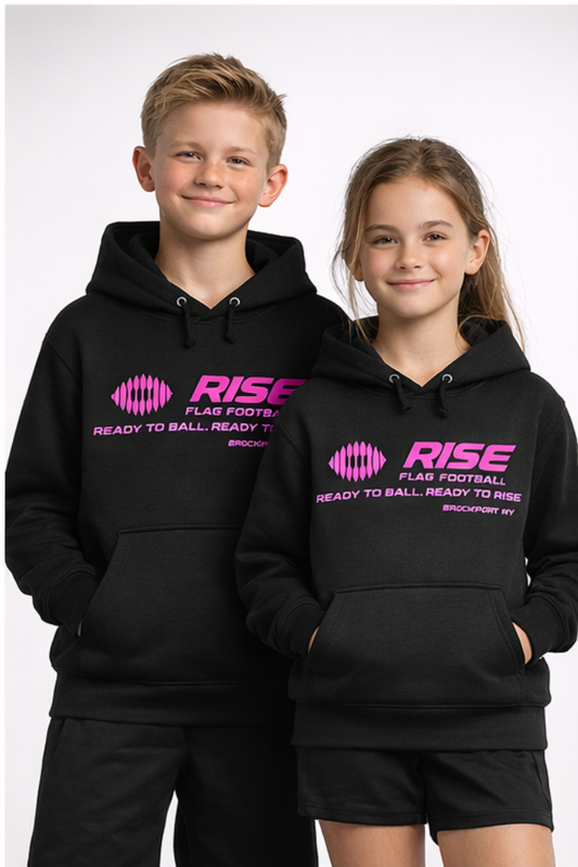RISE Youth Hoodie-Pink